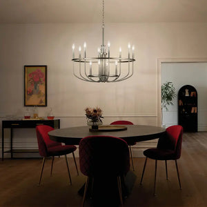 Capitol Hill Chandelier 12Lt