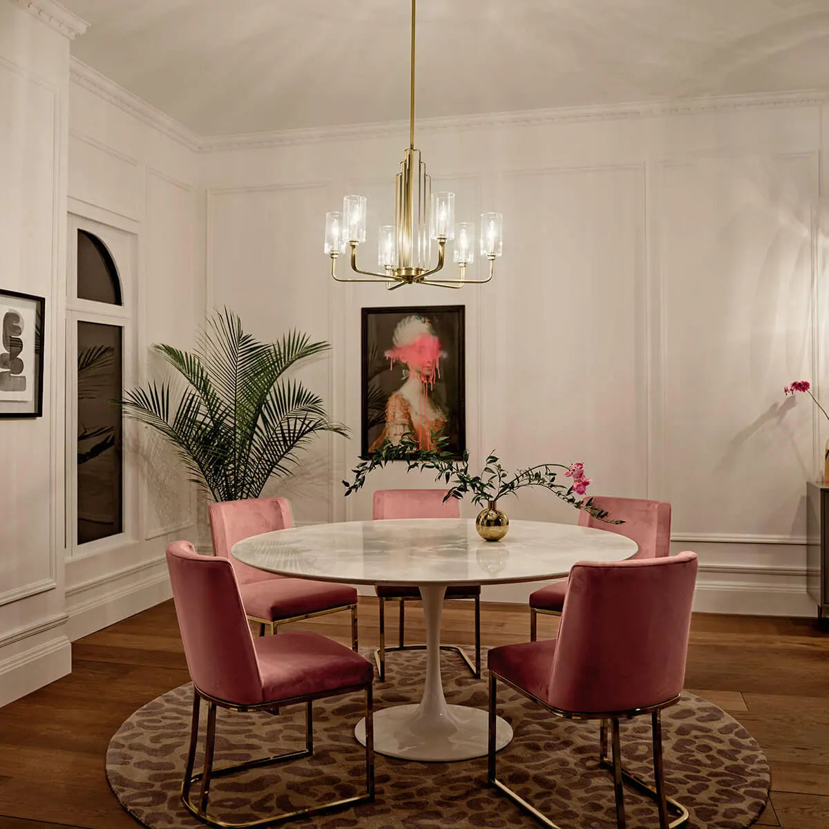 Kimrose Chandelier 6Lt