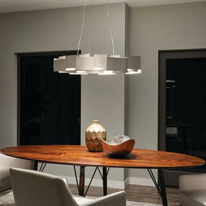 Moderne Oval Chandelier/Pendant LED