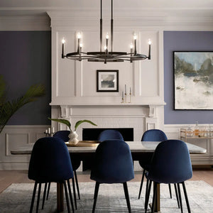 Tolani Oval Chandelier 8Lt