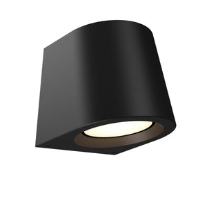 Shield 7in wall sconce with photocell universal 120V-347V, 0-10V dimming