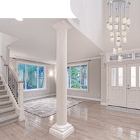 Paget 19-Light 29" Integrated LED Multi Drop Chandelier