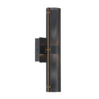 Westcliffe 2-Light 17" Integrated LED Outdoor Wall Sconce