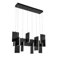 Coburg 3-Light 42" Integrated LED Linear Chandelier