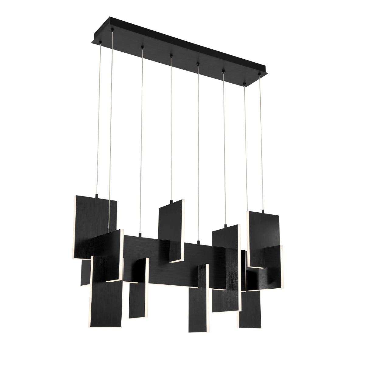 Coburg 3-Light 42" Integrated LED Linear Chandelier