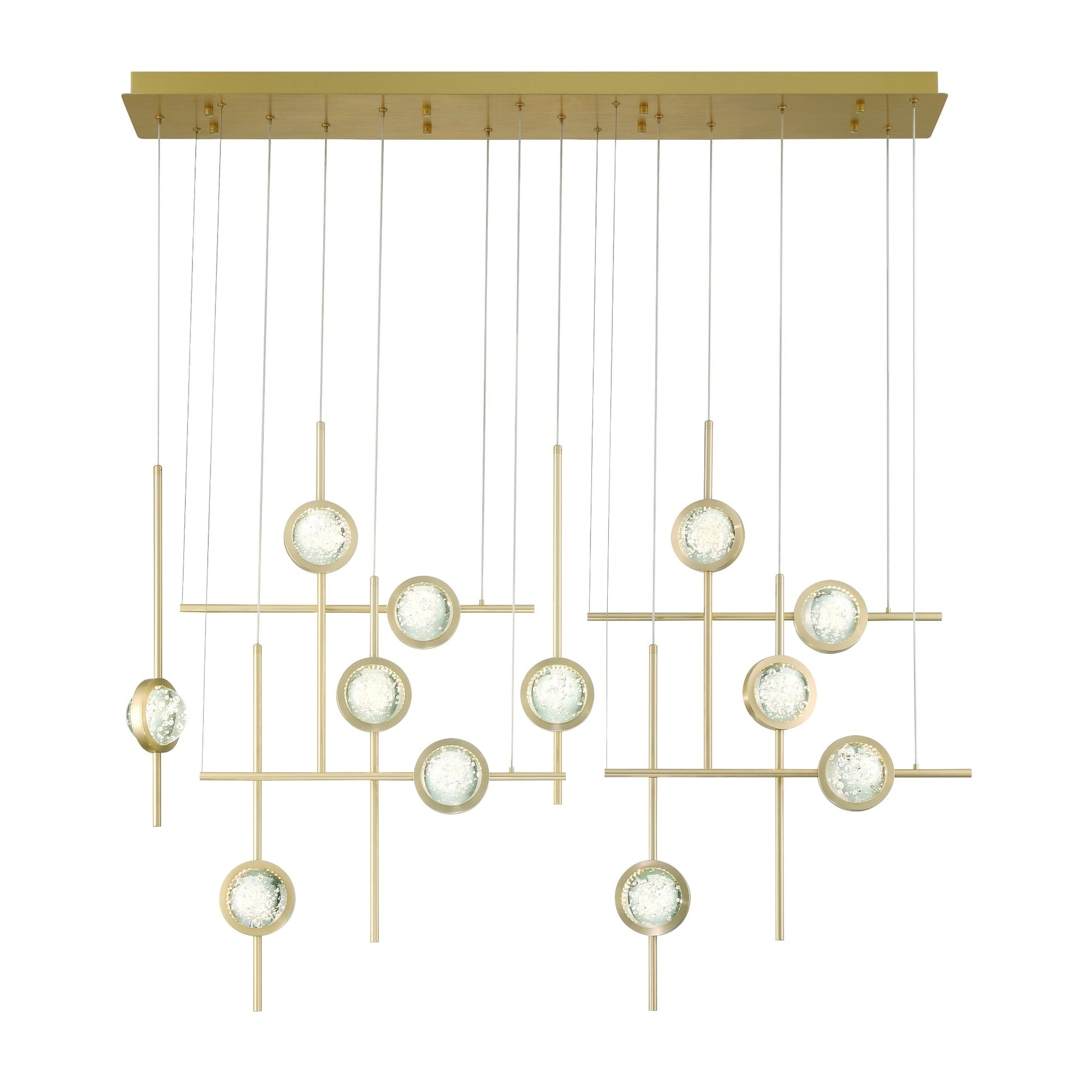 Barletta 12-Light 53" Integrated LED Grand Chandelier