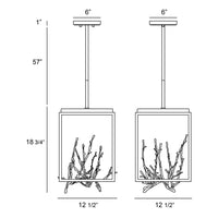 Aerie 19" Integrated LED Pendant