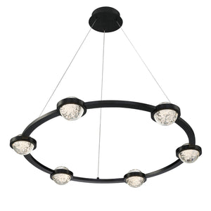 Circolo 6-Light 36" Integrated LED Chandelier