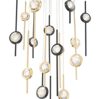 Barletta 16-Light 32" Integrated LED Grand Chandelier