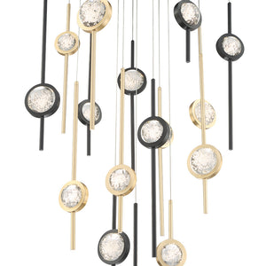 Barletta 16-Light 32" Integrated LED Grand Chandelier