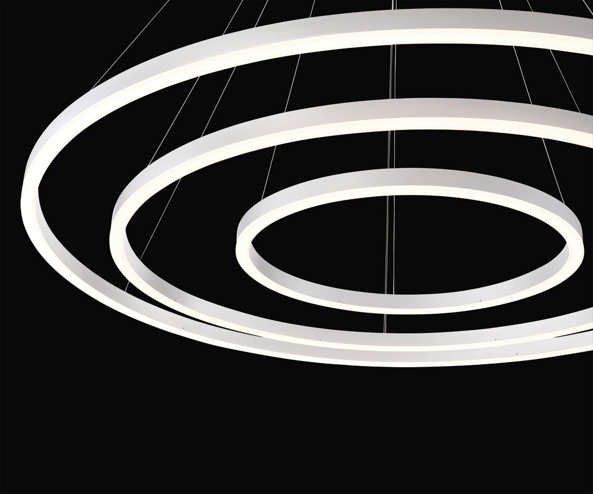 Spunto 3-Tiers 3-Light 61" Integrated LED Grand Chandelier