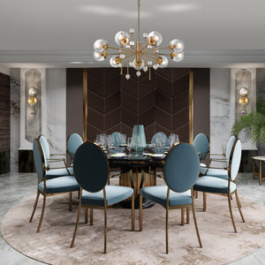 Traiton 9-Light 48" Chandelier