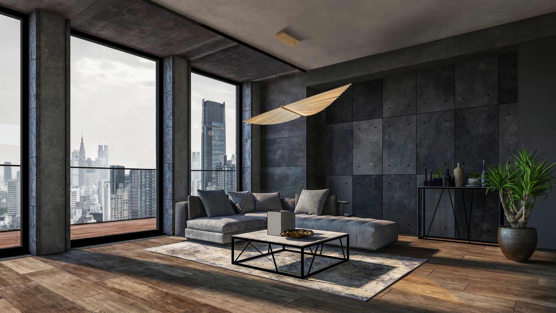 Seraph 59" Integrated LED Grand Chandelier