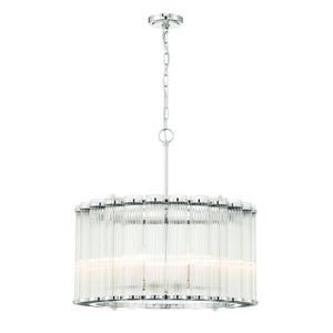 Glasbury 6-Light 24" Pendant Chandelier
