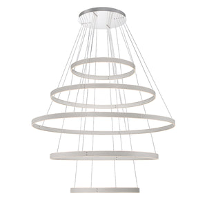 Verdura 5-Tiers 5-Light 2" Integrated LED Grand Chandelier