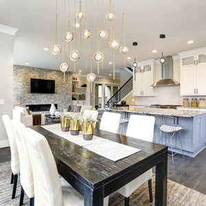 Barletta 12-Light 38" Integrated LED Multi Drop Chandelier
