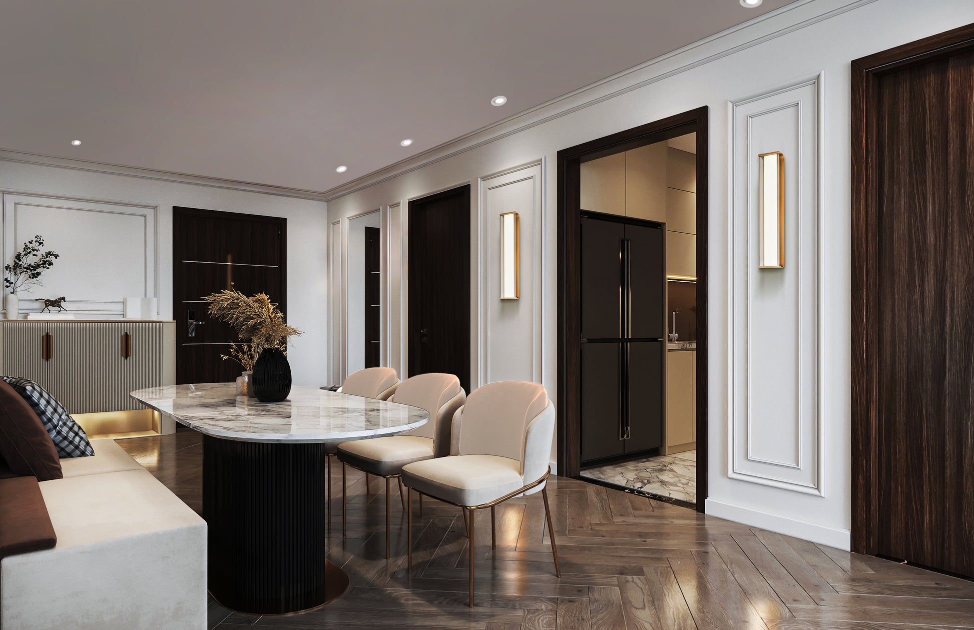 Dulton 24" Integrated LED Wall Sconce