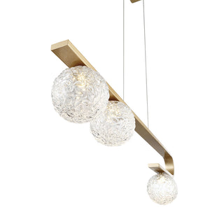 Phillimore 3-Light 32" Integrated LED Linear Chandelier