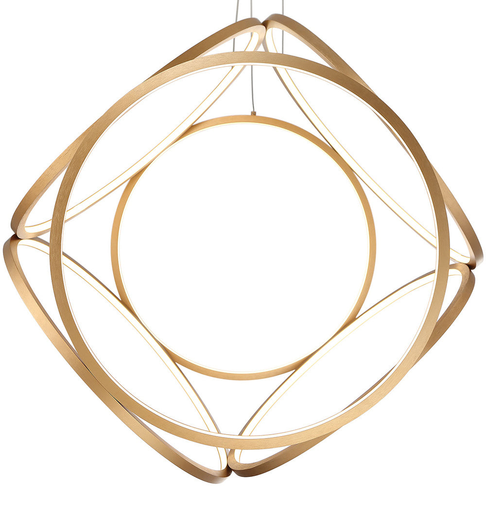 Glenview 34" Integrated LED Chandelier