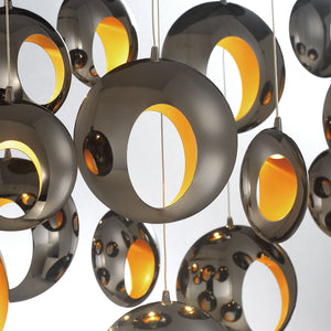 Arlington 19-Light 51" Integrated LED Multi Drop Chandelier