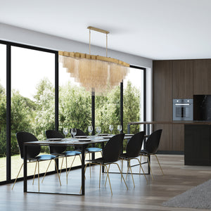 Bloomfield 28-Light 73" Integrated LED Grand Chandelier