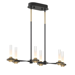 Torcia 6-Light 31" Integrated LED Chandelier