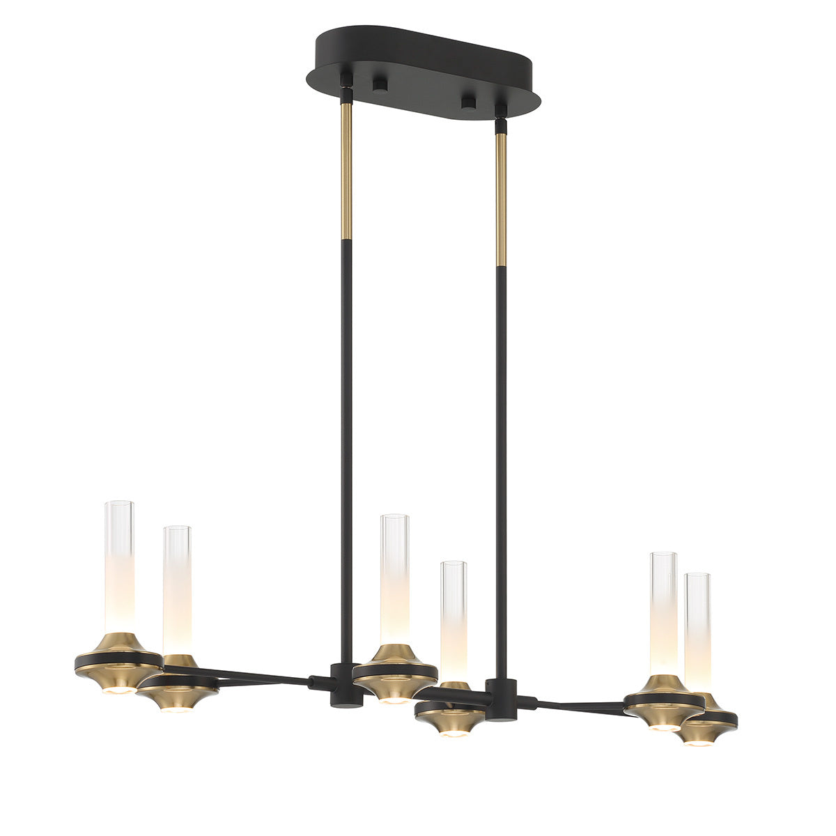 Torcia 6-Light 31" Integrated LED Chandelier