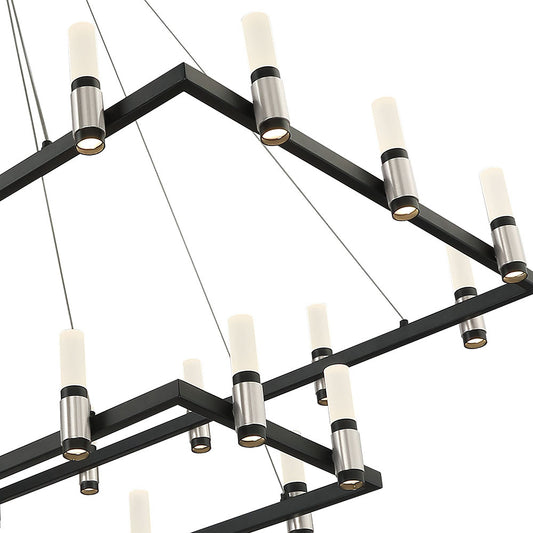 Altamont 2-Tiers 30-Light 52" Integrated LED Grand Chandelier