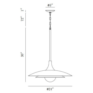 Welsh 30" Integrated LED Pendant