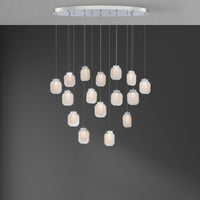 Paget 16-Light 44" Integrated LED Multi Drop Chandelier