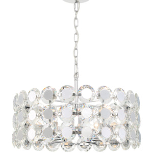 Perrene 6-Light 23" Pendant Chandelier