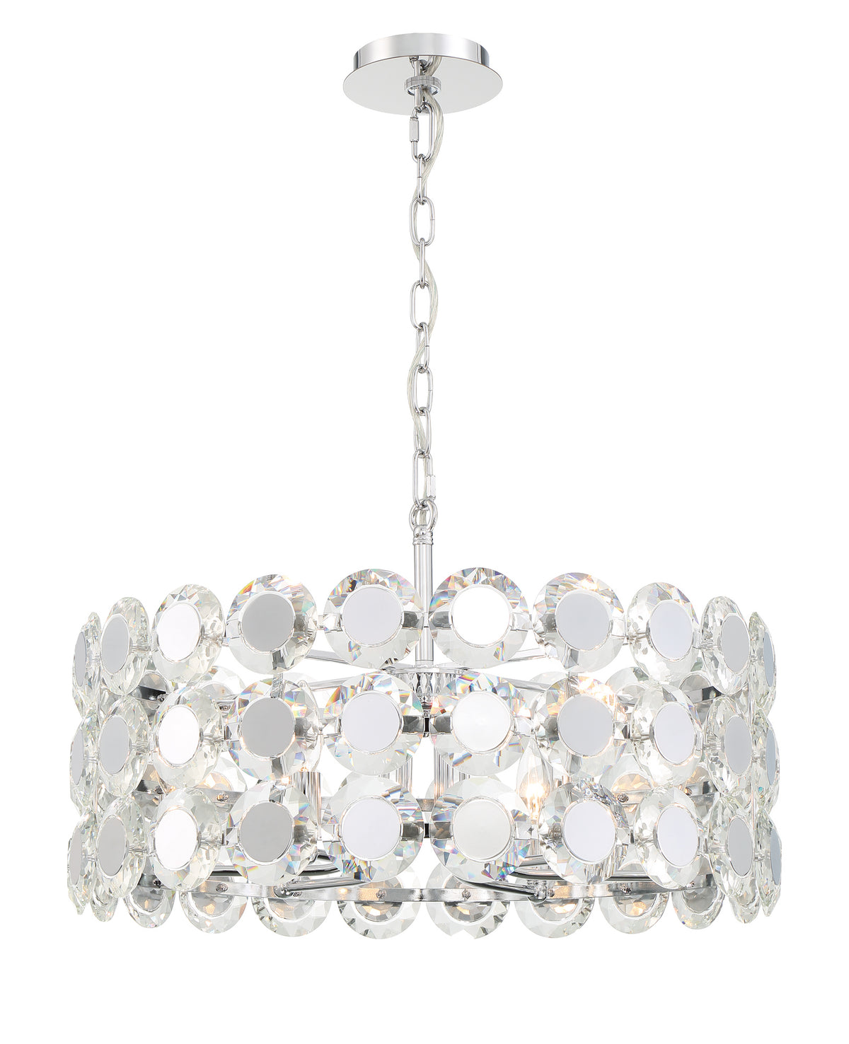 Perrene 6-Light 23" Pendant Chandelier