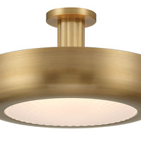 Macey 22" Integrated LED Semi-Flush Mount