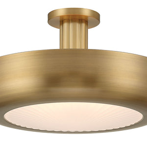 Macey 22" Integrated LED Semi-Flush Mount