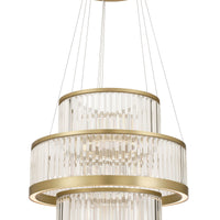 Empra 3-Tiers 3-Light 35" Integrated LED Grand Chandelier