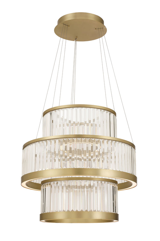 Empra 3-Tiers 3-Light 35" Integrated LED Grand Chandelier