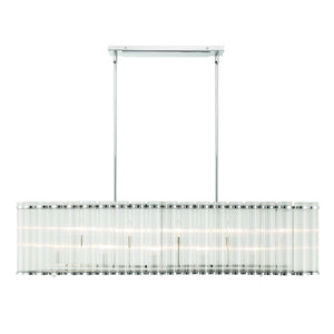 Glasbury 10-Light 52" Linear Chandelier