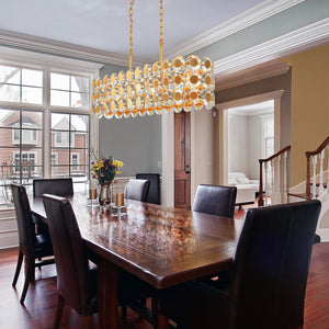 Perrene 8-Light 40" Linear Chandelier