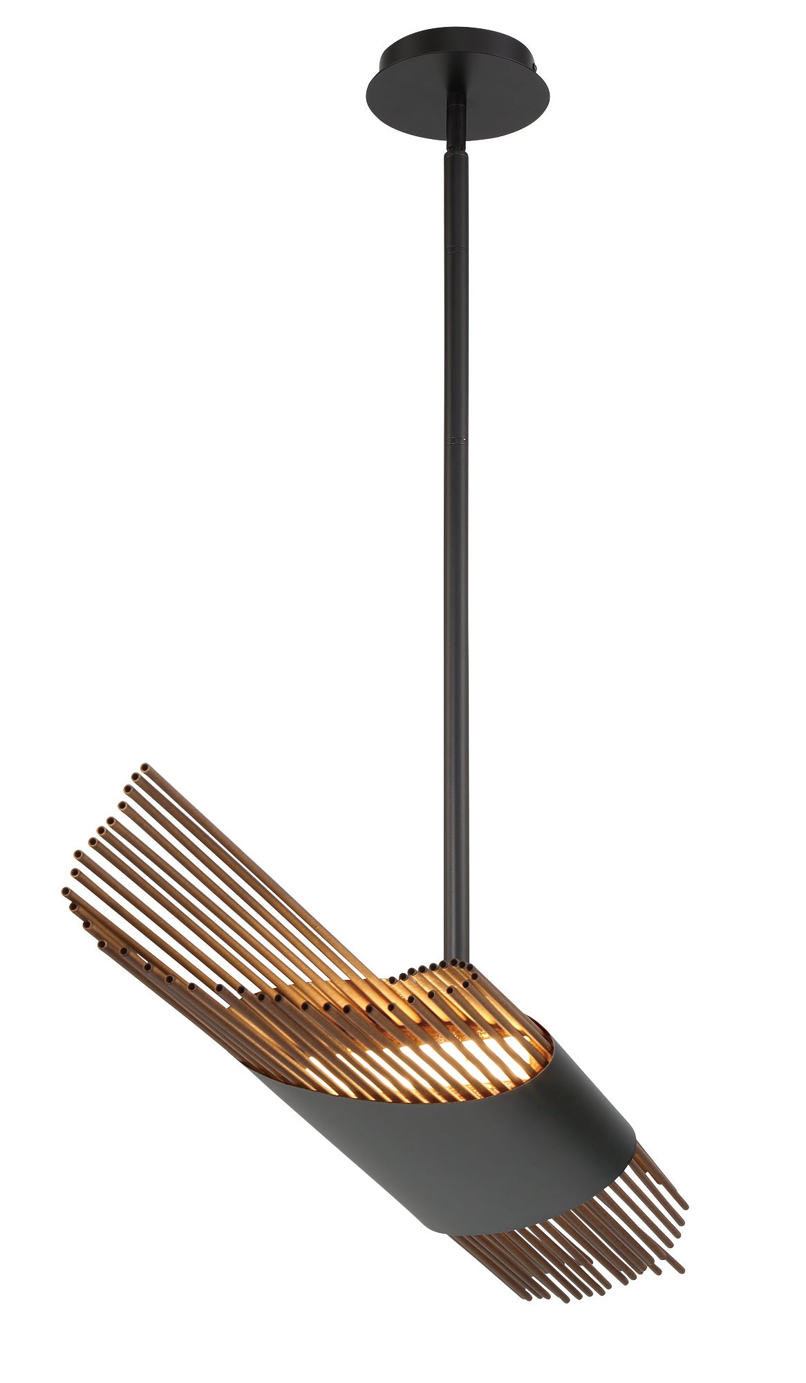 Umura 2-Light 49" Integrated LED Linear Chandelier