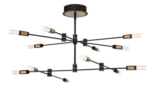 Albany 12-Light 41" Integrated LED Chandelier