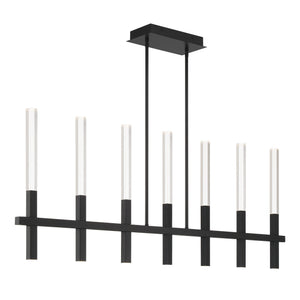 Benicio 7-Light 46" Integrated LED Linear Chandelier