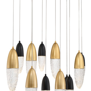 Ecrou 12-Light 44" Linear Chandelier