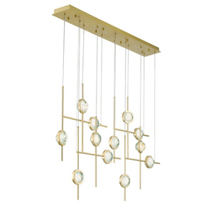 Barletta 12-Light 53" Integrated LED Grand Chandelier