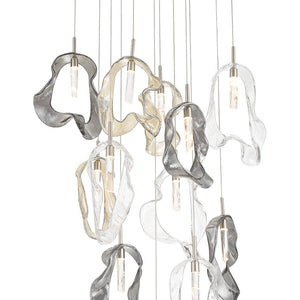 Norah 12-Light 24" Integrated LED Multi Drop Chandelier