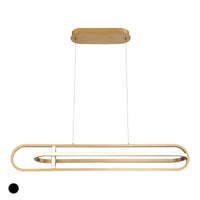 Demark 42" Integrated LED Linear Chandelier