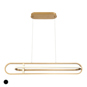 Demark 42" Integrated LED Linear Chandelier