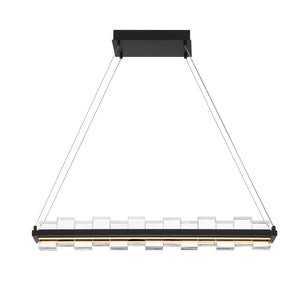 Bruco 35" Integrated LED Linear Chandelier