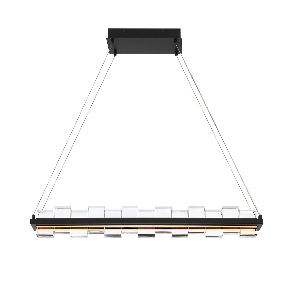 Bruco 35" Integrated LED Linear Chandelier