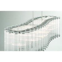 Glasbury 10-Light 52" Linear Chandelier