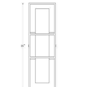 Blakley 16" Integrated LED Outdoor Wall Sconce